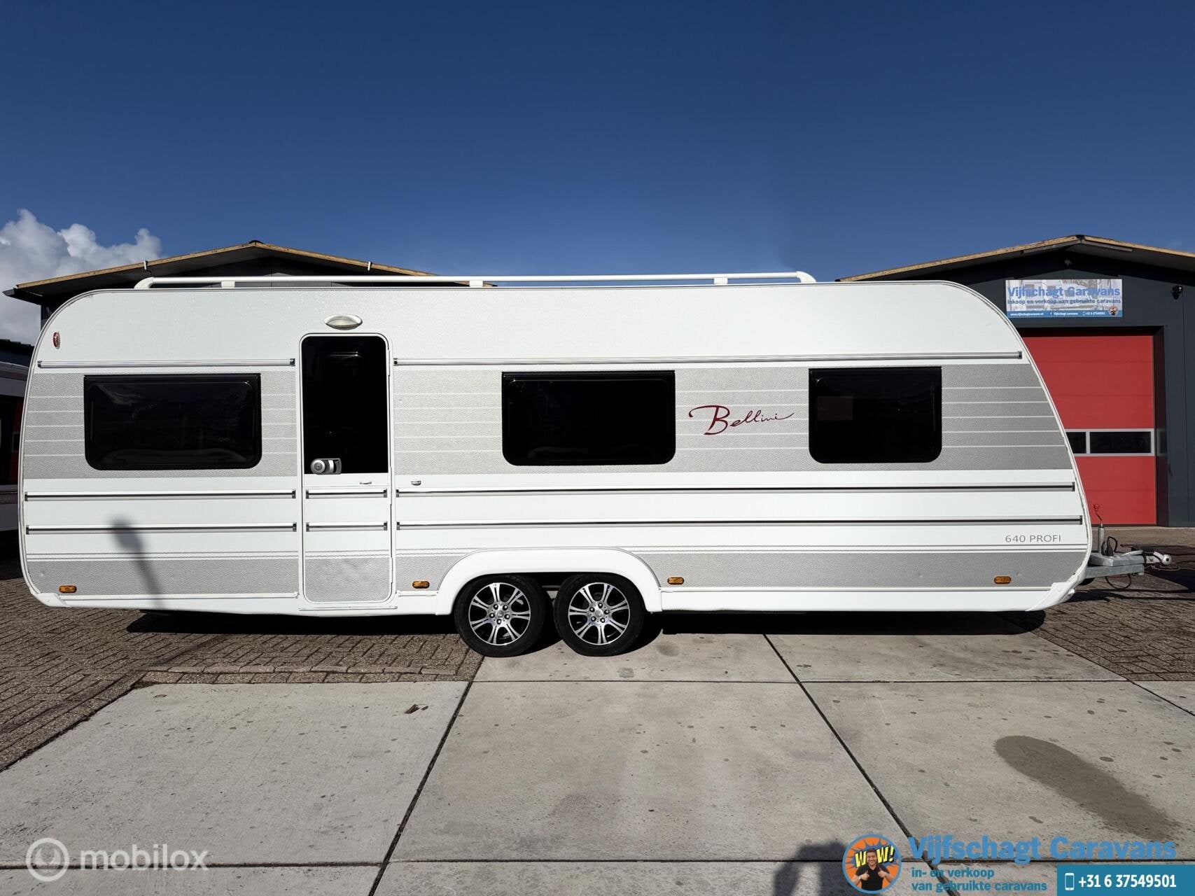 Tabbert Bellini 640 Profi, Caravans en Kamperen, Tabbert, Serviceluik, Bedrijf, 8 meter en meer