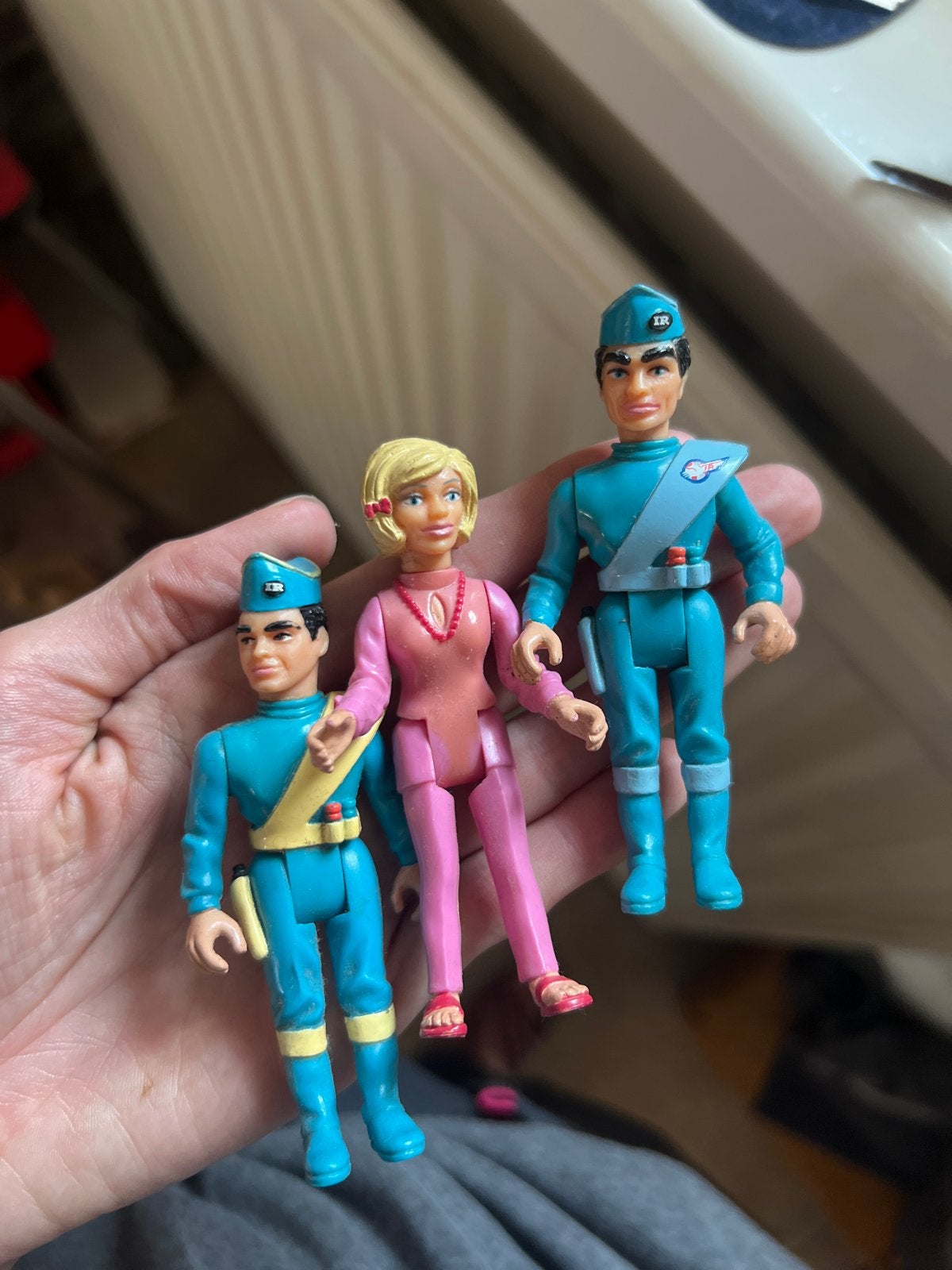 Vintage Matchbox Thunderbirds Figuren Set, Ophalen of Verzenden, Gebruikt