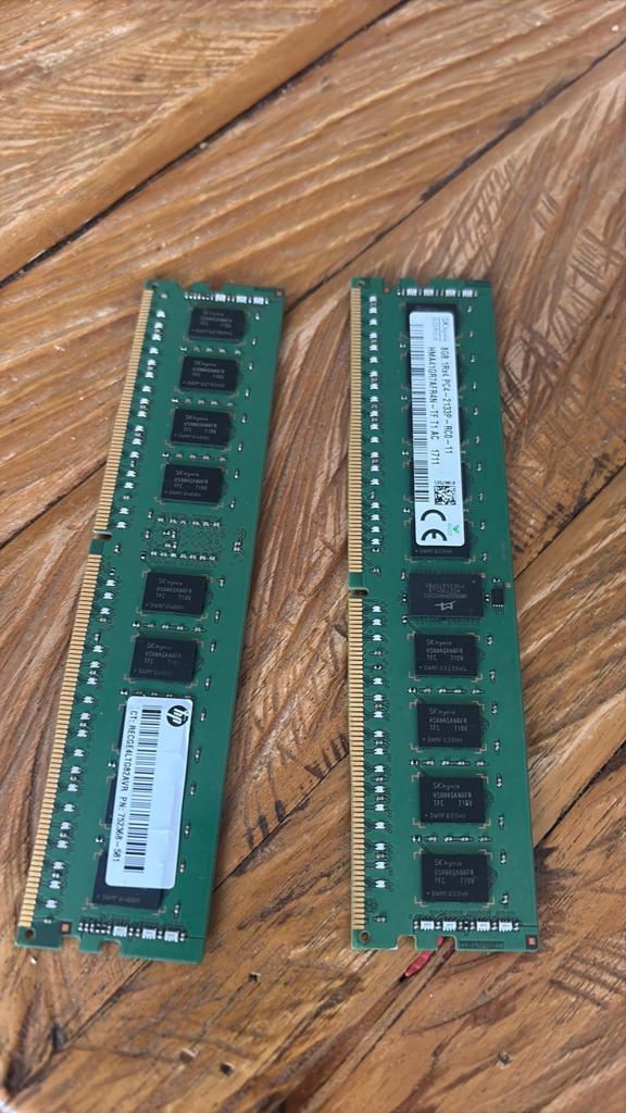 RAM sticks VOOR SERVER 2133mhz, Computers en Software, RAM geheugen, Ophalen of Verzenden, Zo goed als nieuw