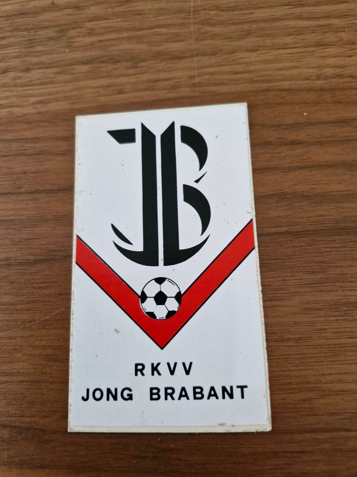 10705 Sticker RKVV Jong Brabant Voetbalclub, Ophalen of Verzenden, Gebruikt, Sport