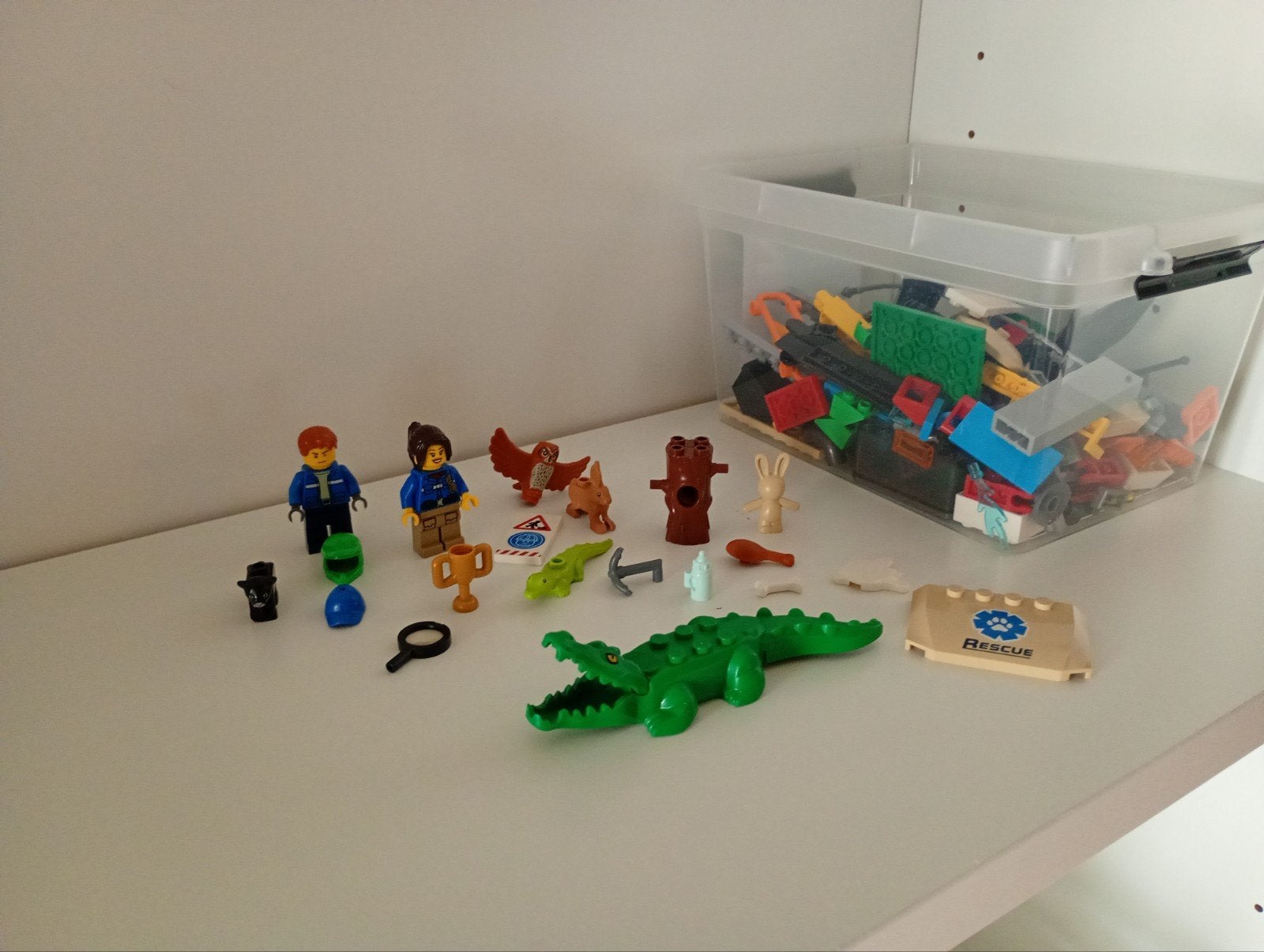 Lego 60353 Wilde dieren redding missies (lees), Inclusief minifiguren, Lego, Ophalen of Verzenden, Complete set