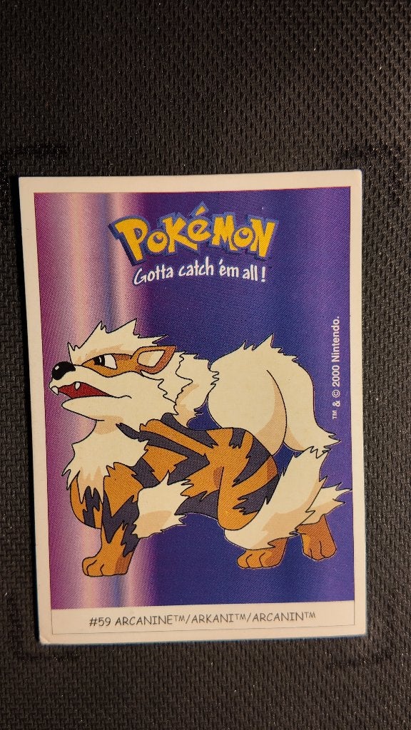arcanine 59 dunkin boomer | Pokemon kaart, Ophalen, Losse kaart