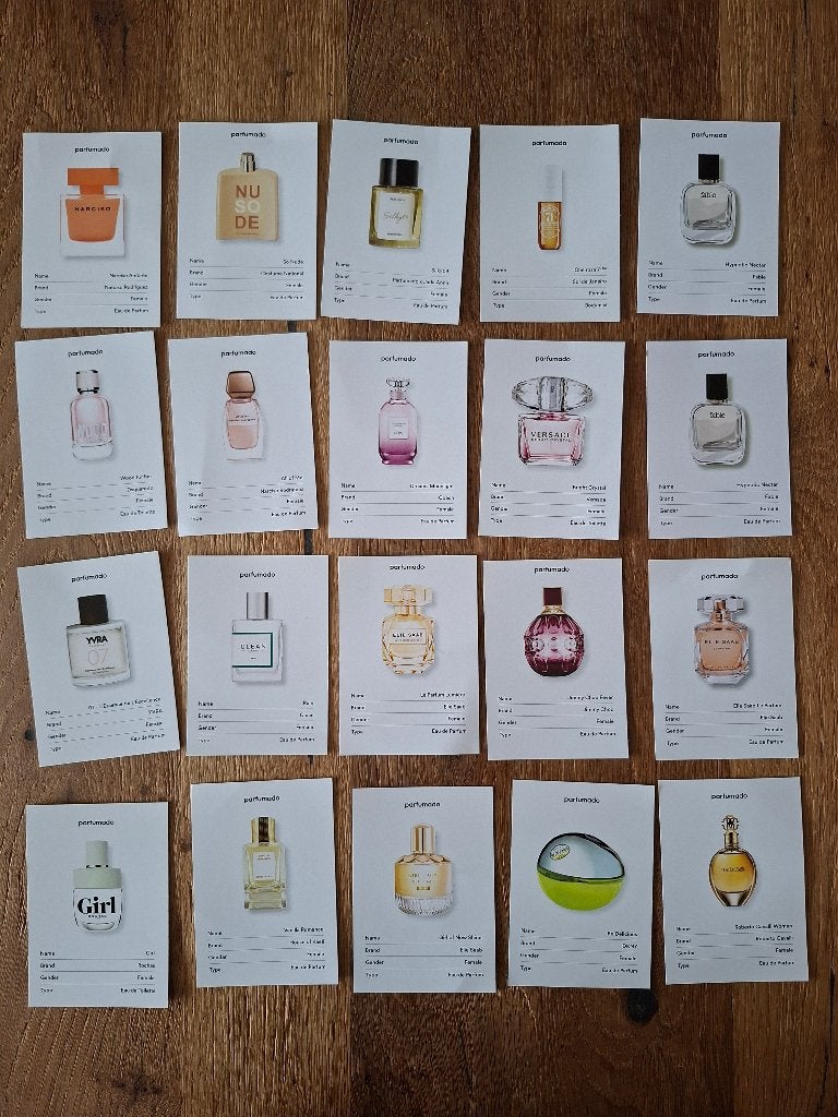 Parfum flesjes 20 stuks vrouw Parfumado, Verzenden, Nieuw