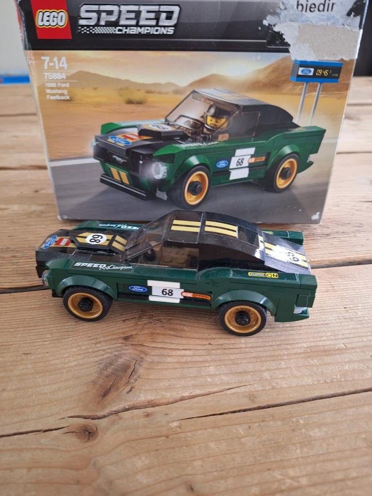 Lego Speed Champions 75884 Ford Mustang Fastback, Ophalen of Verzenden