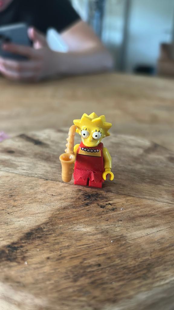 Lego simpsons lisa simpson 71005, Ophalen of Verzenden, Zo goed als nieuw