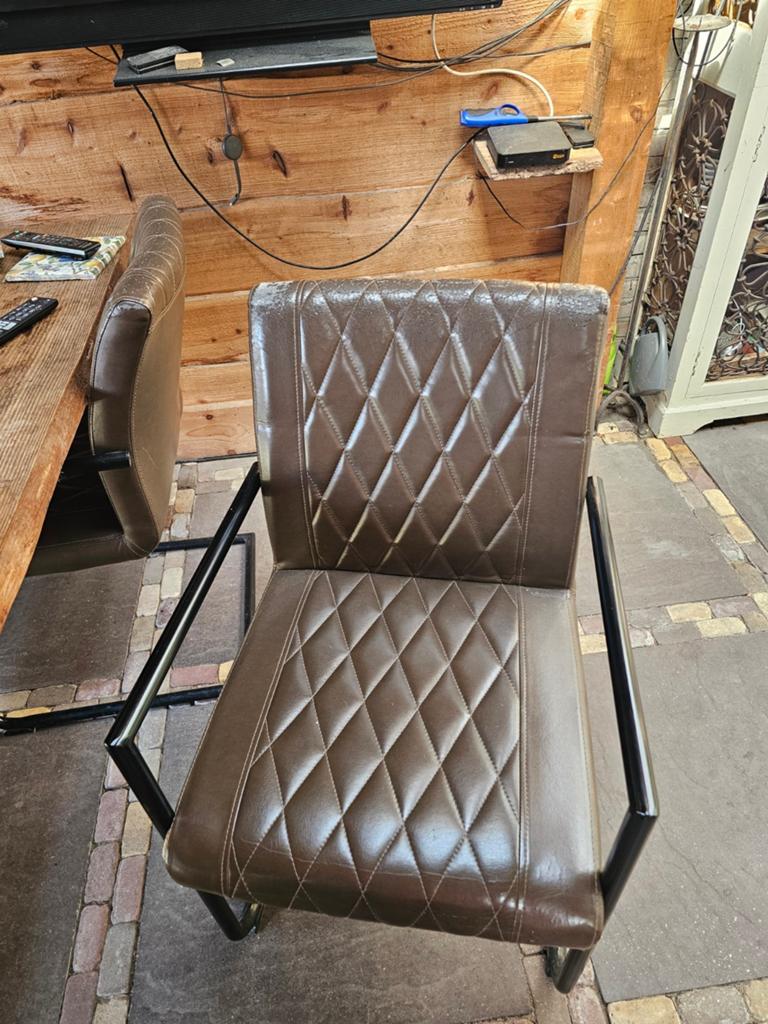 4 eethoek stoelen - gratis af te halen, Ophalen of Verzenden