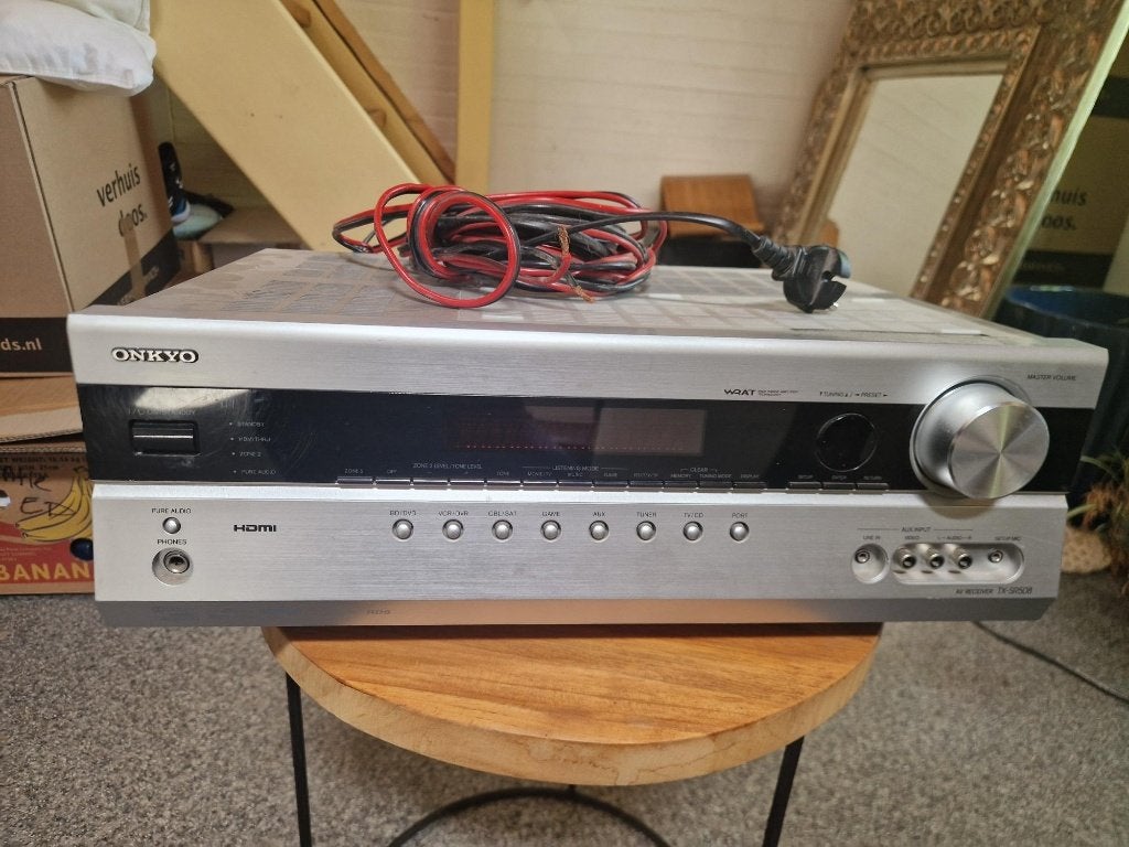 Krachtige Onkyo receiver TX-SR508, 120 watt of meer, Niet bekend, Onkyo, Ophalen