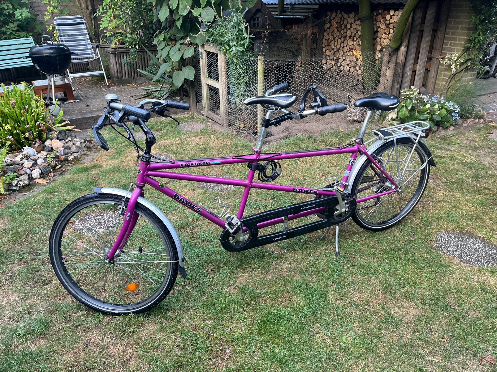 Dawes kickback company tandem, Fietsen en Brommers, Ophalen, Gebruikt