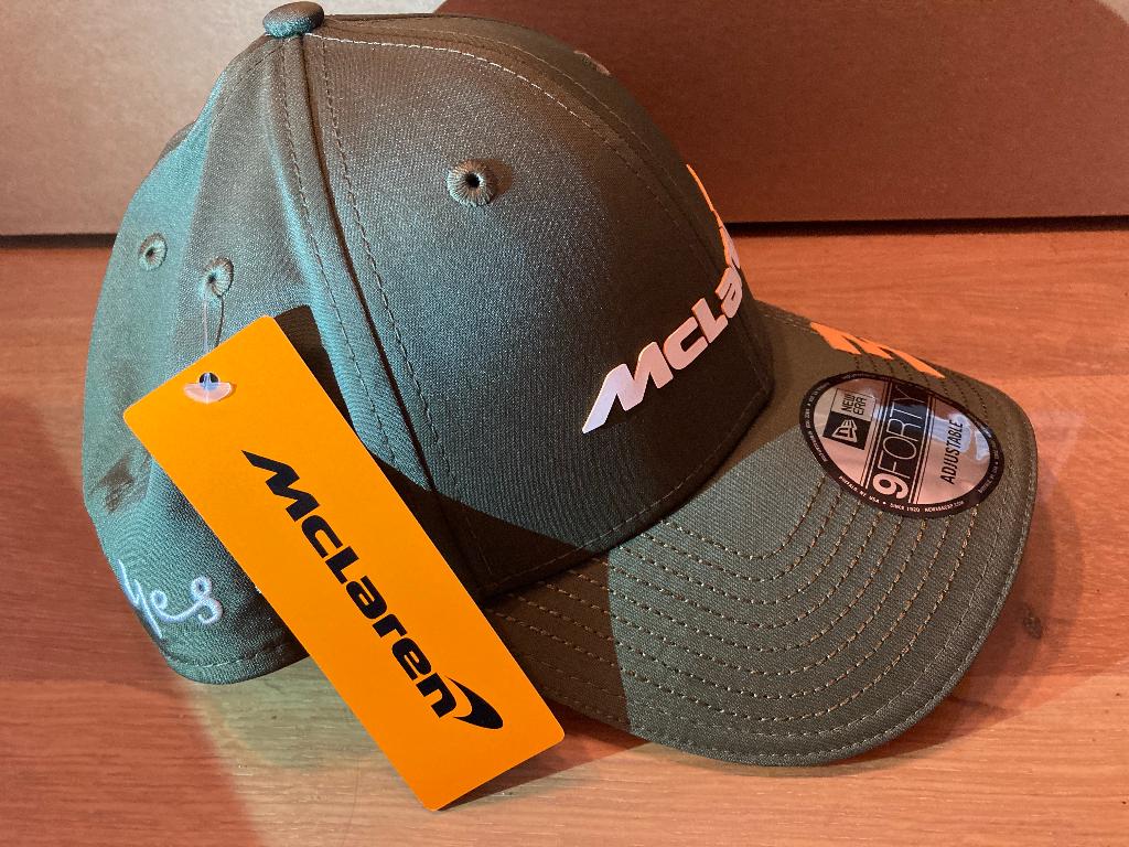 ✅ Daniël Ricciardo 2022 Mclaren MCL36 Green cap Formule 1, Verzamelen, Automerken, Motoren en Formule 1, Ophalen of Verzenden