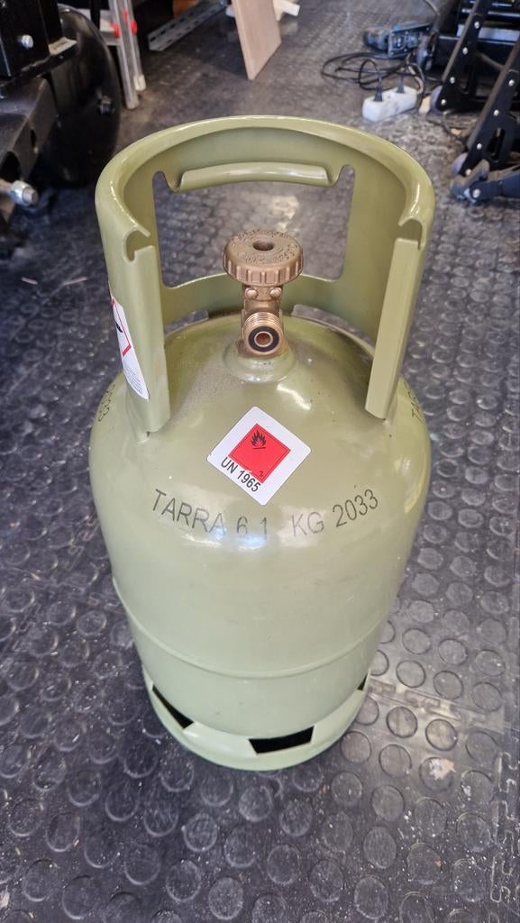 Gasfles 6.1 kg, Caravans en Kamperen, Ophalen, Zo goed als nieuw