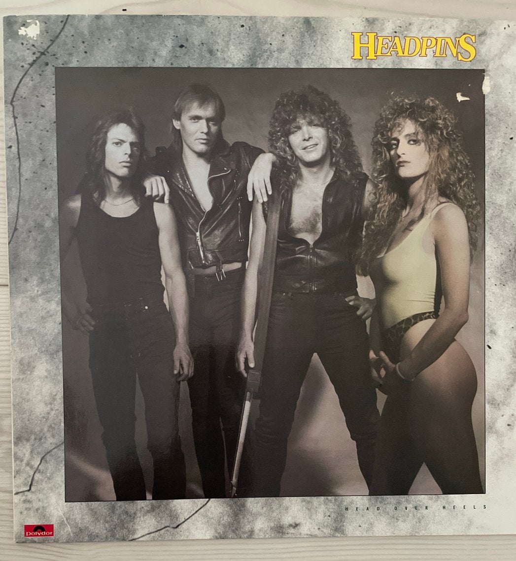 Headpins - Head Over Heels LP (1985) Classic Rock Vinyl, Ophalen of Verzenden, Gebruikt, 12 inch, LP