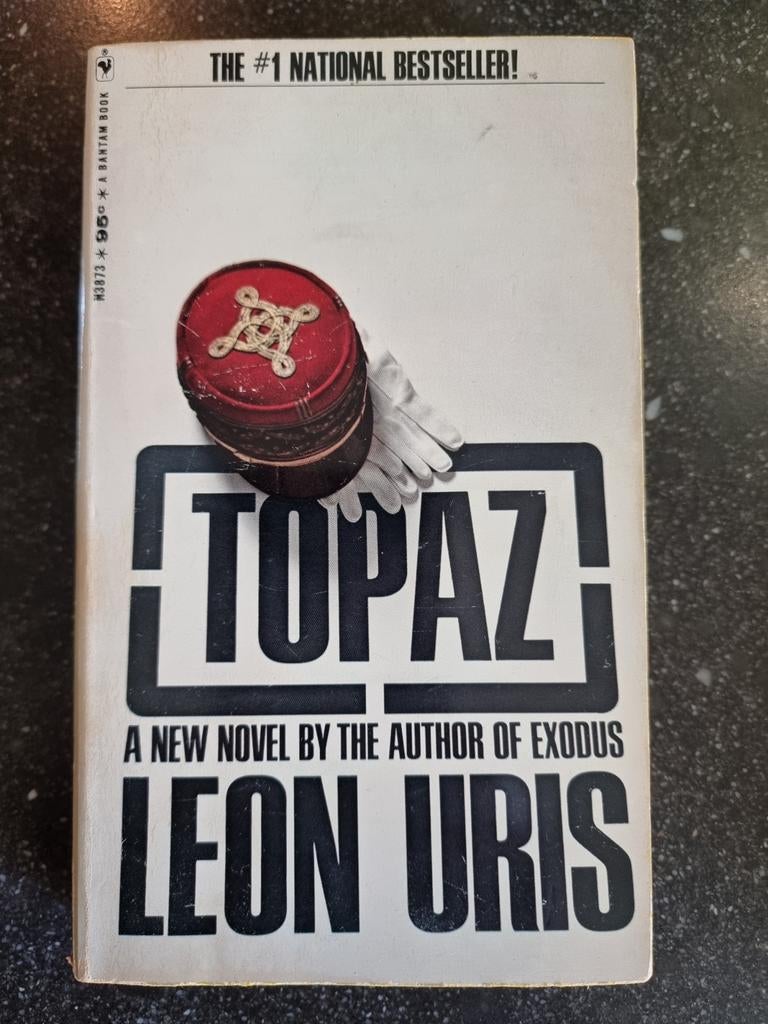 Topaz - Leon Uris (Bantam Book, 1968), Boeken, Romans, Ophalen of Verzenden, Gelezen, Leon Uris, Amerika