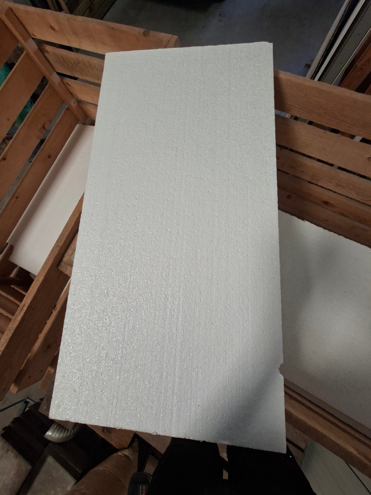 Isolatie platen, Ophalen