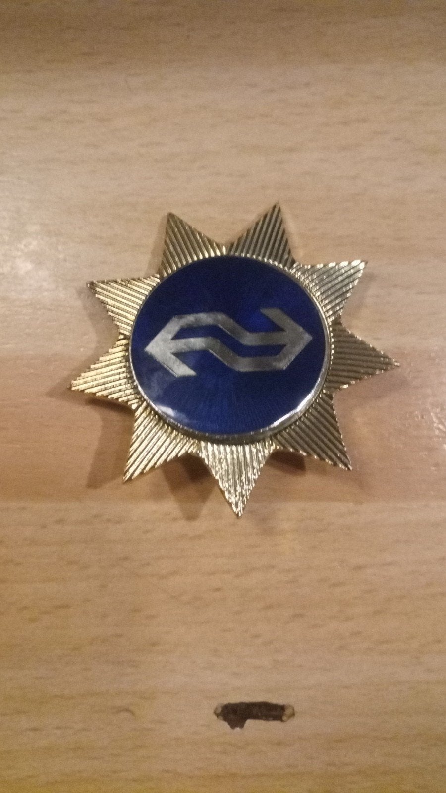Ns petinsigne spoorwegpolitie, Ophalen of Verzenden, Landmacht, Nederland