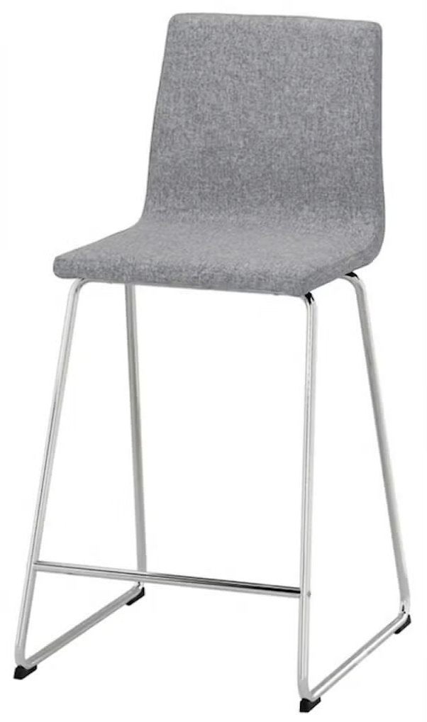 IKEA LILLÅNÄS barstoel 2x, Ophalen, Met voetsteun, 60 tot 90 cm, Zo goed als nieuw