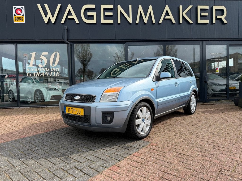 Ford Fusion 1.4-16V Futura Airco|Elektrisch pak|Garantie, Auto's, Ford, Voorwielaandrijving, Gebruikt, 49 €/maand, Bedrijf