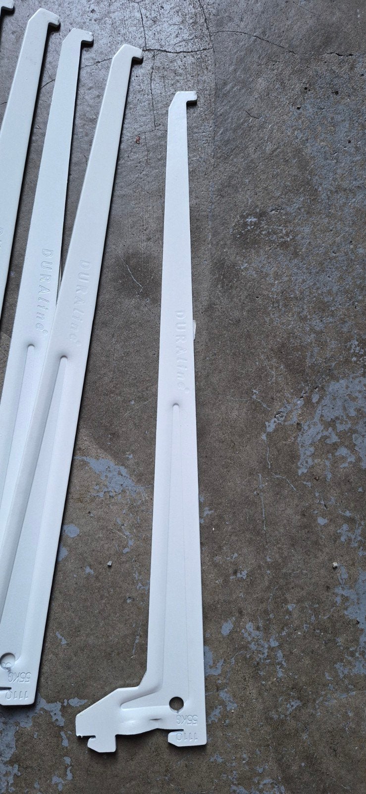 15 Duraline plankdragers, Ophalen, Zo goed als nieuw, 250 mm of meer, Overige typen