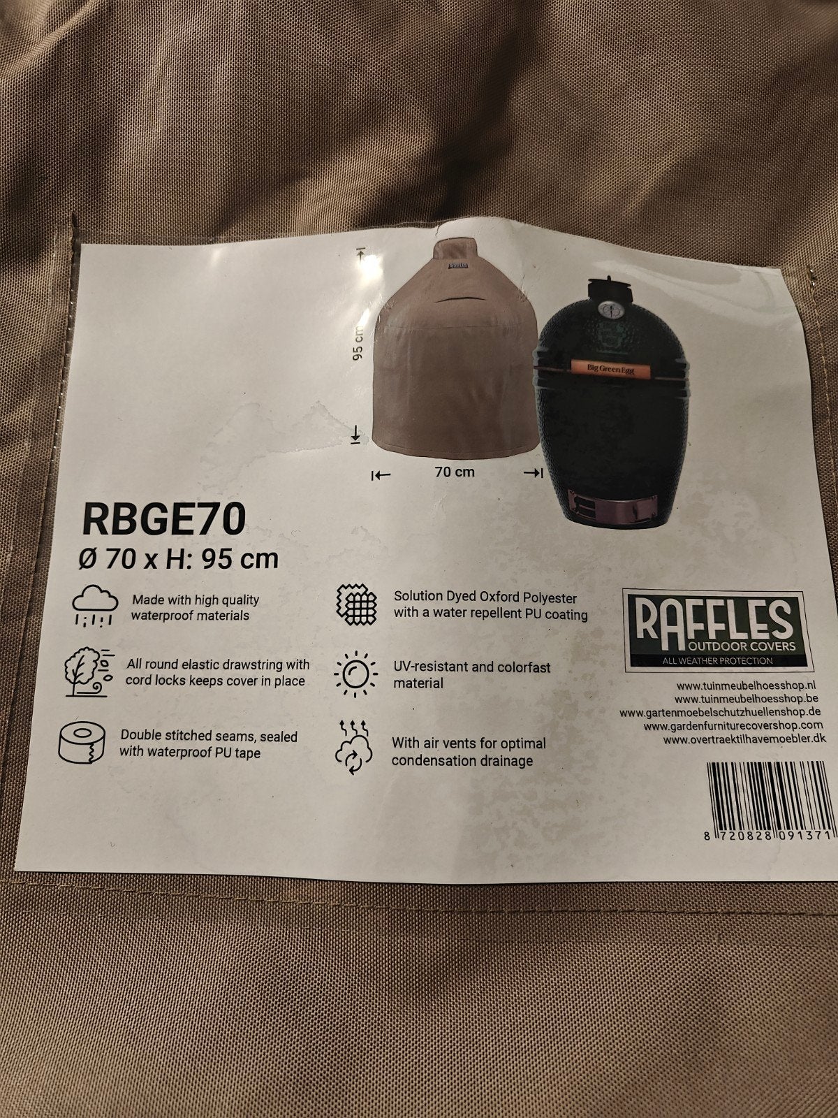 Raffles BBQ Hoes RBGE70 voor Big Green Egg Large, Ophalen, Nieuw, Raffles