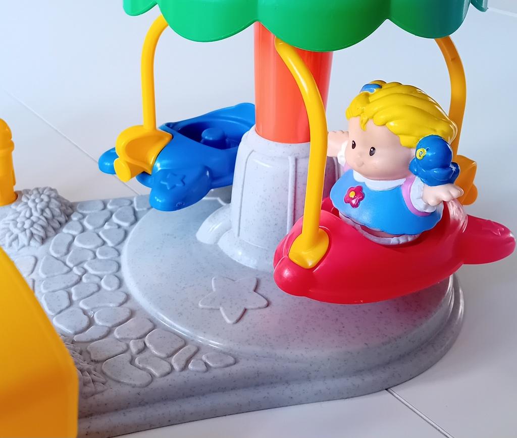 little people kermis pretpark, Kinderen en Baby's, Speelgoed | Fisher-Price, Verzenden, Gebruikt, Speelset, Met licht