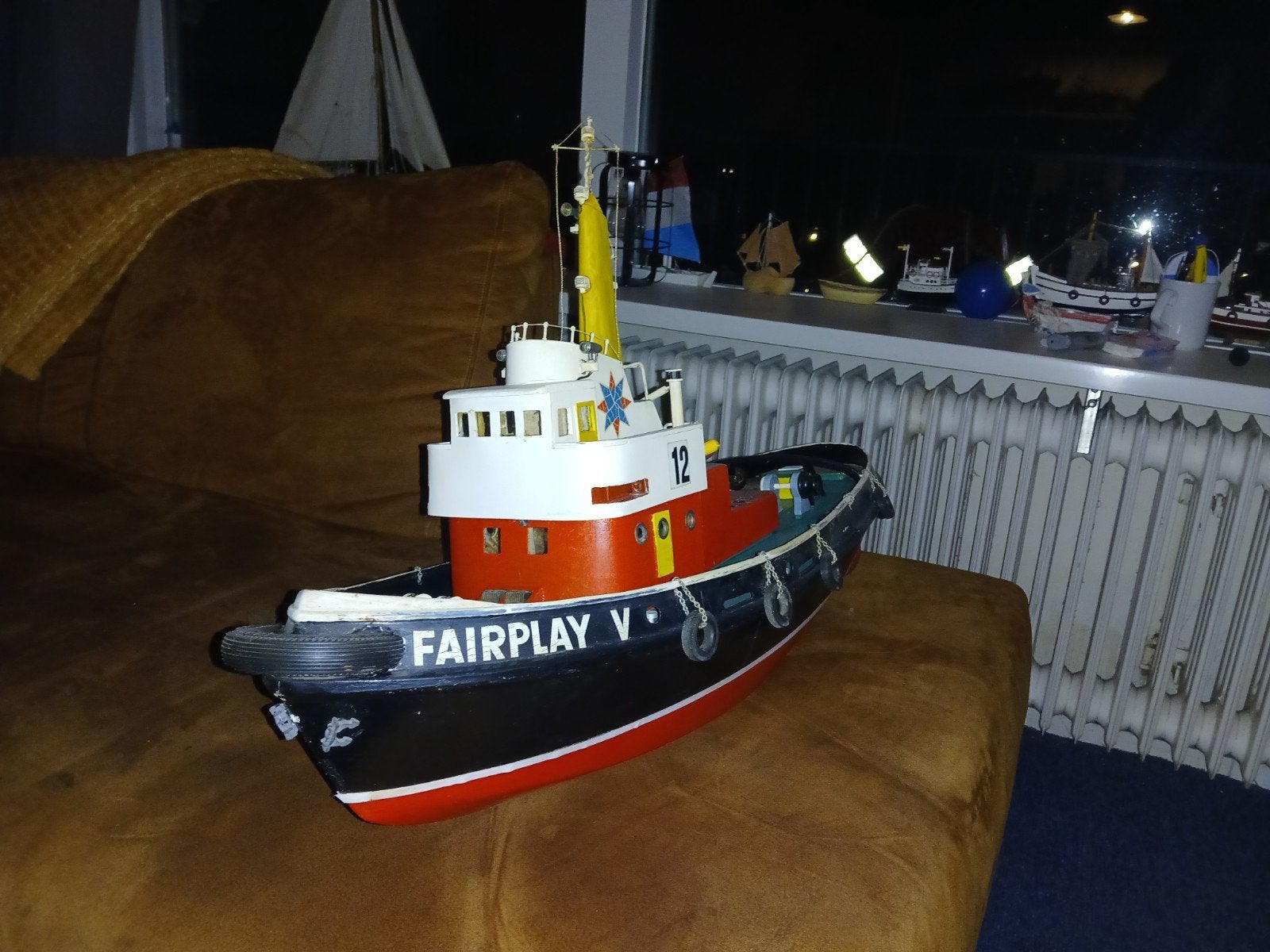 Sleepboot Fairplay, Ophalen, Gebruikt, Groter dan 1:32