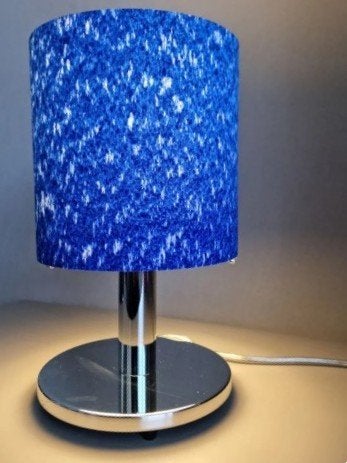 Tafellamp Blauw (NIEUW), Ophalen of Verzenden, Nieuw, Metaal, Minder dan 50 cm