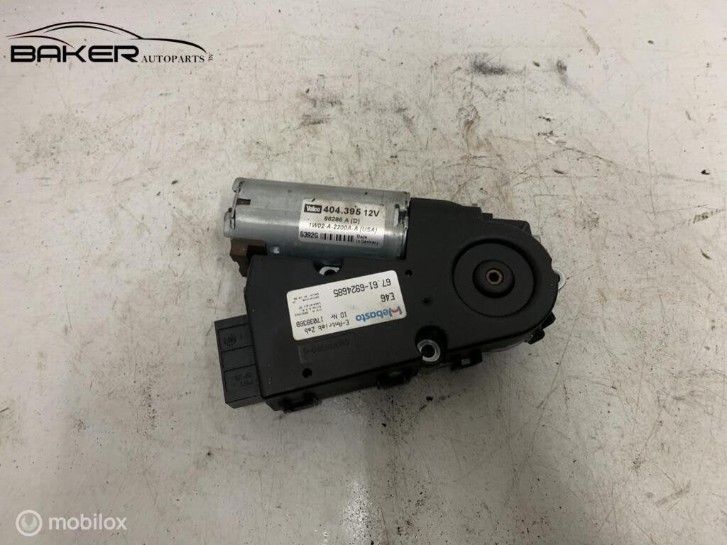 Schuifdak motor BMW 3-serie E46 ('98-'05) 67616924685, Auto-onderdelen, Gebruikt, Ophalen of Verzenden, BMW, BMW