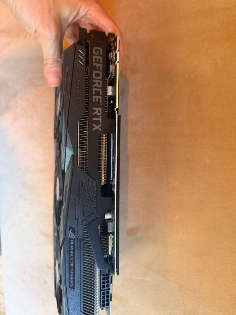 Asus ROG Strix GeForce RTX 2080 Ti OC, Computers en Software, PCI-Express 3, Gebruikt, GDDR6, Ophalen of Verzenden