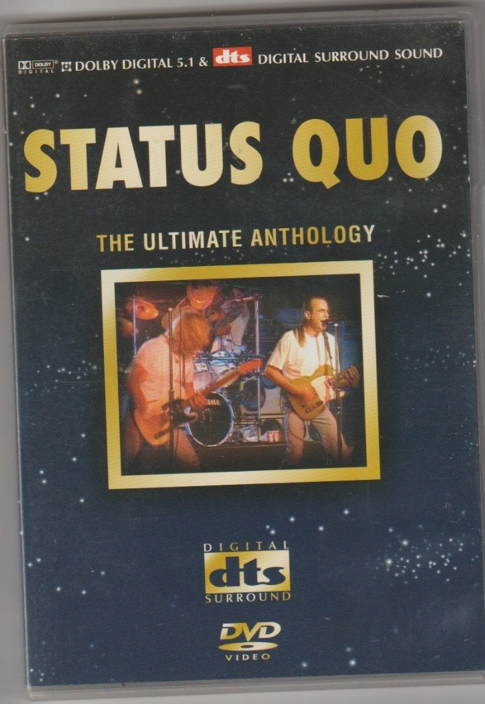 Status Quo - The ultimate anthology - dvd - 2004, Alle leeftijden, Ophalen of Verzenden, Gebruikt