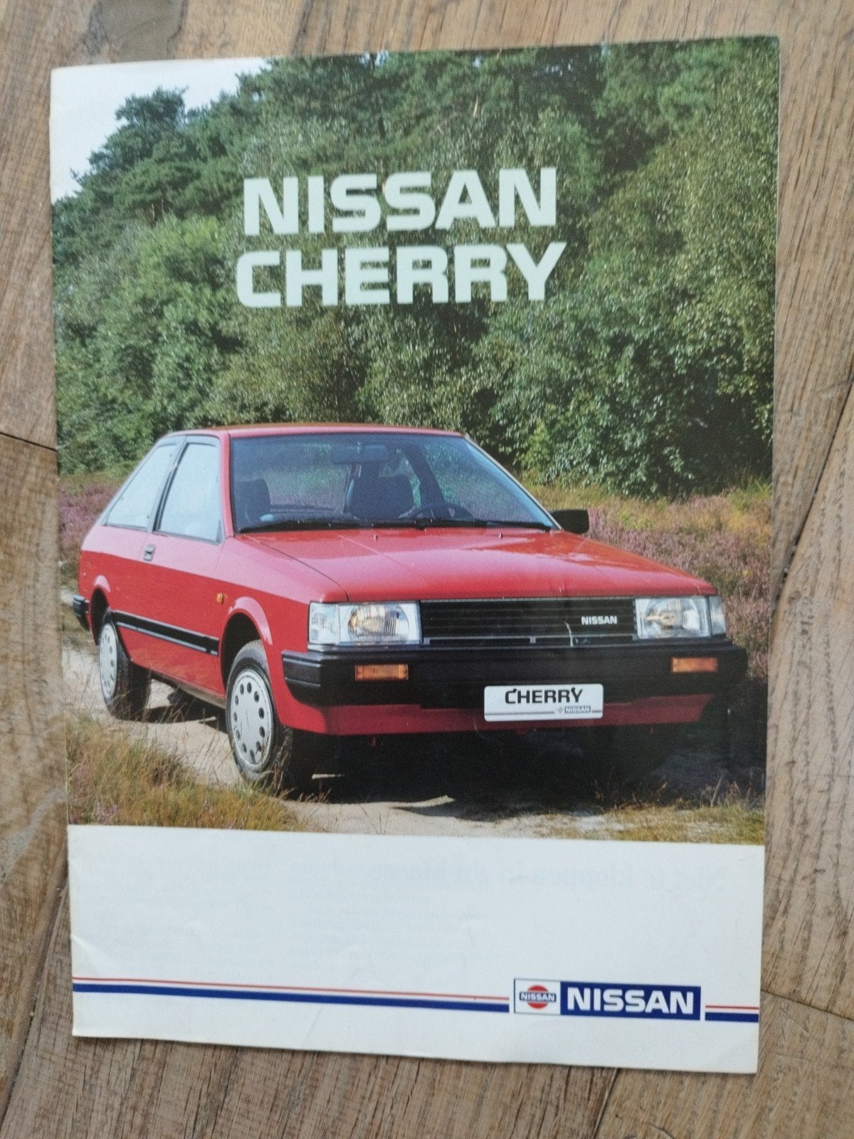 Nissan Cherry brochure uit 1986 - 16 pagina's, Ophalen of Verzenden, Zo goed als nieuw, Nissan, NISSAN