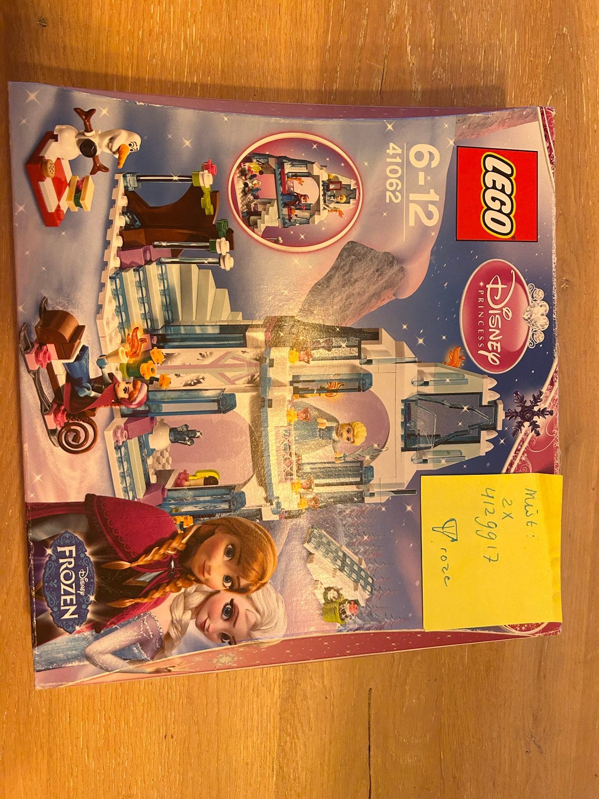 LEGO Disney Princess Frozen Elsa's IJspaleis (41062), Gebruikt, Lego, Ophalen of Verzenden, Compleet