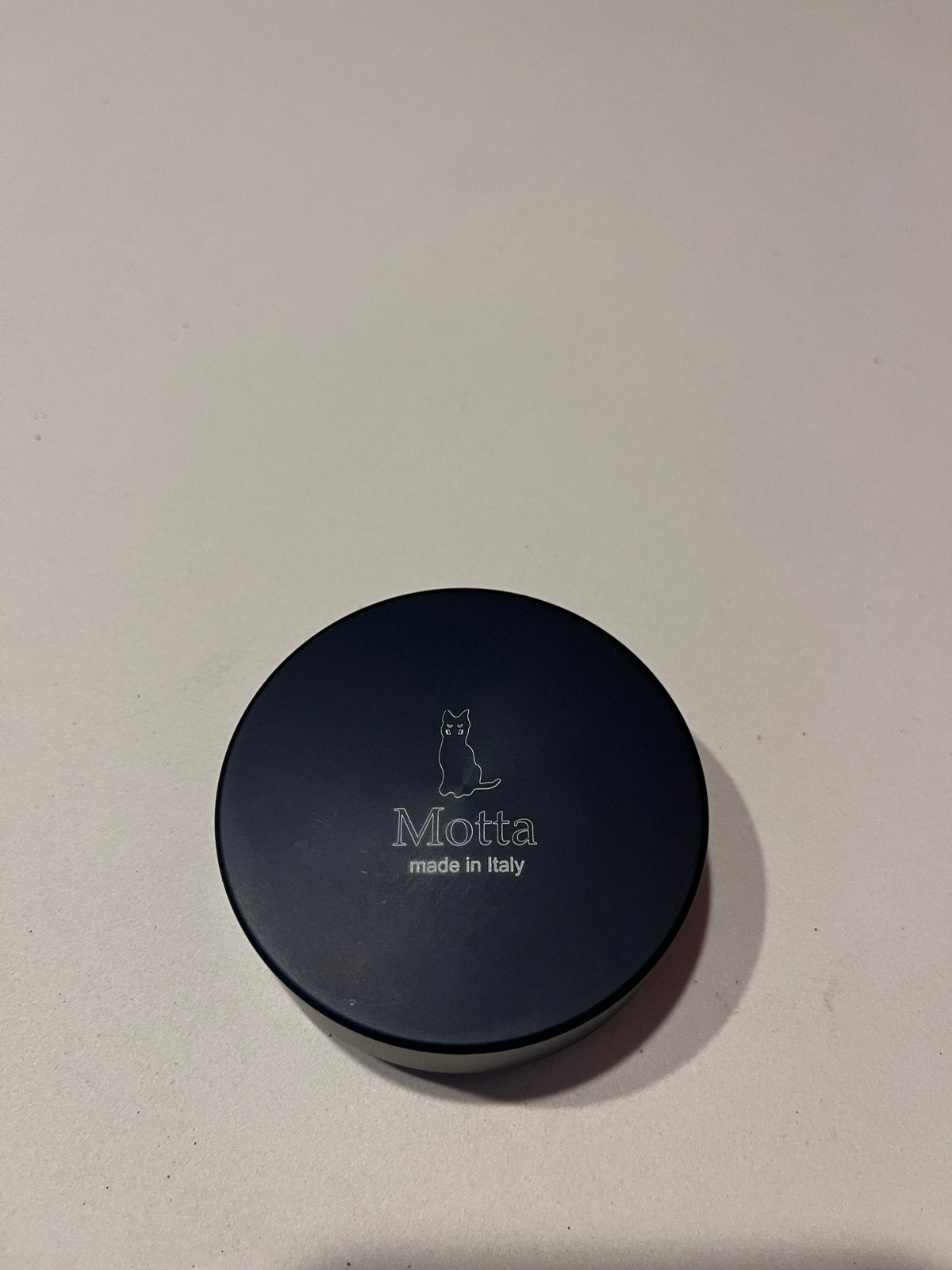 Motta koffie tamper Koffieverdeler Motta Black, 58 mm, Overige typen, Ophalen of Verzenden, Zo goed als nieuw, Zwart
