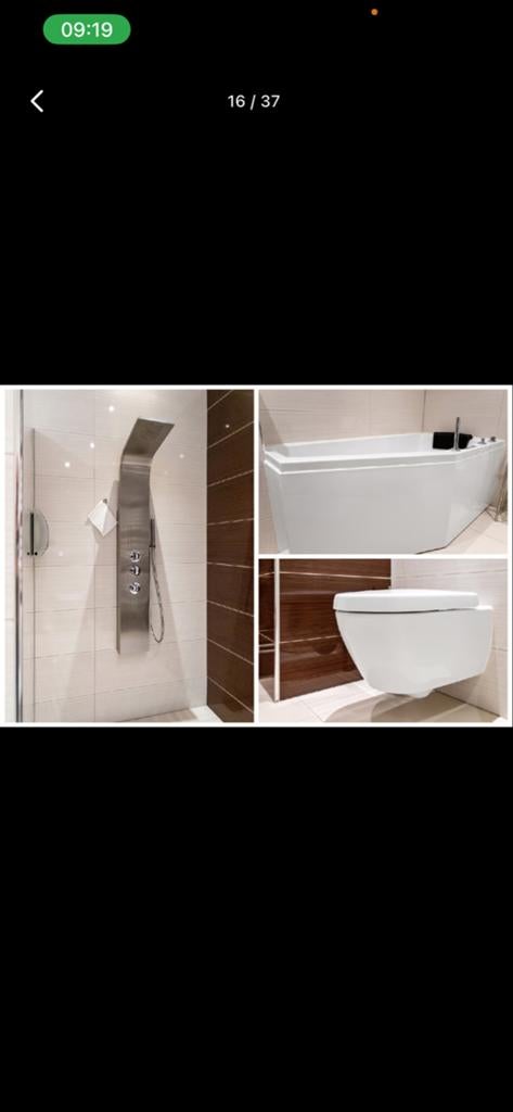 Douche, Doe-het-zelf en Verbouw, Sanitair, Ophalen, Gebruikt, Rvs, Douche