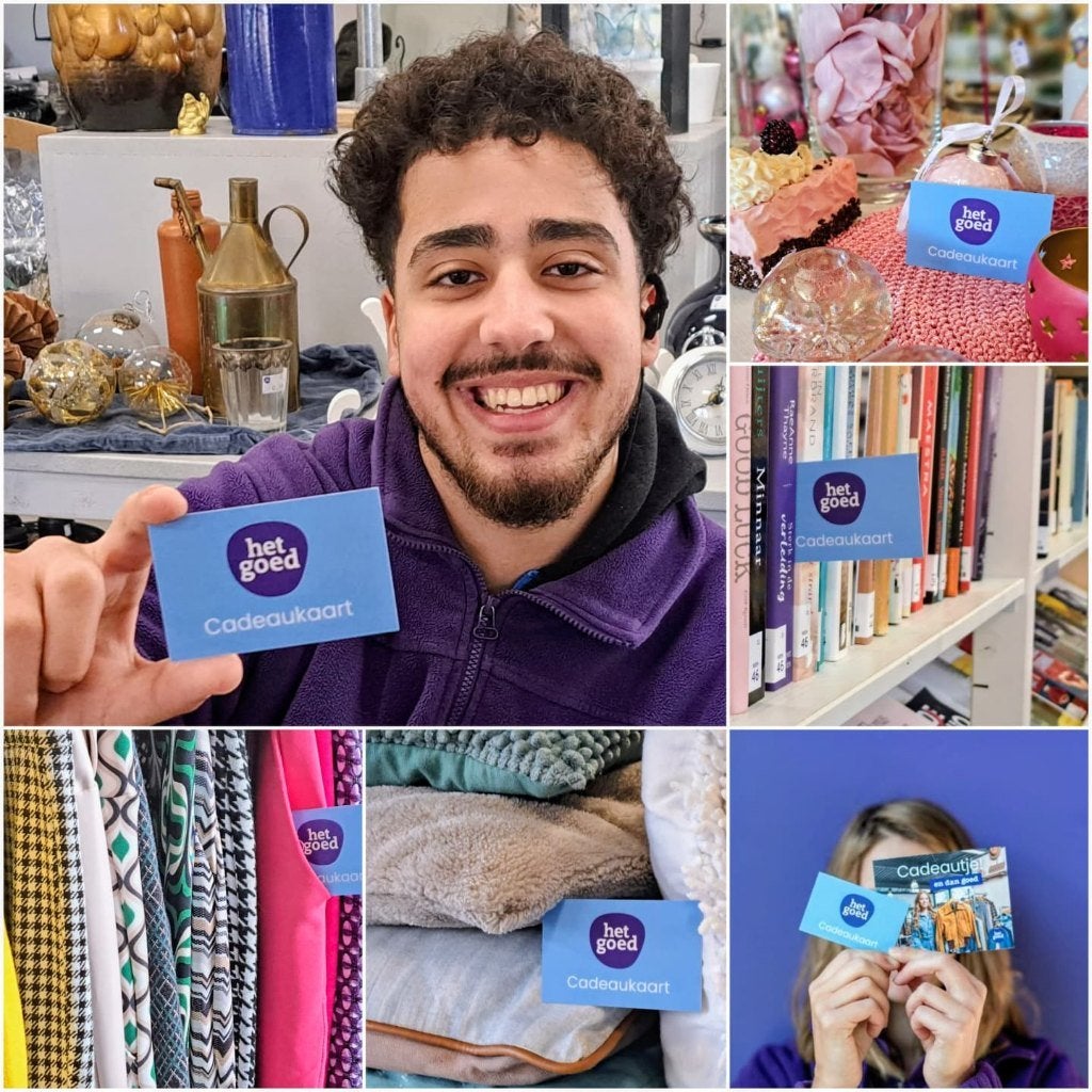Het Goed Cadeaukaart, Eén persoon, Cadeaubon, Warenhuis- of Winkelbon
