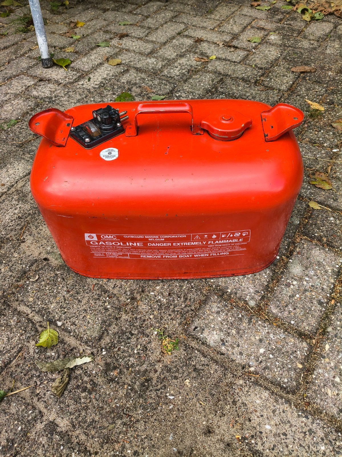Originele stalen bezinetank, Ophalen, Gebruikt, Motor en Techniek, Motorboot