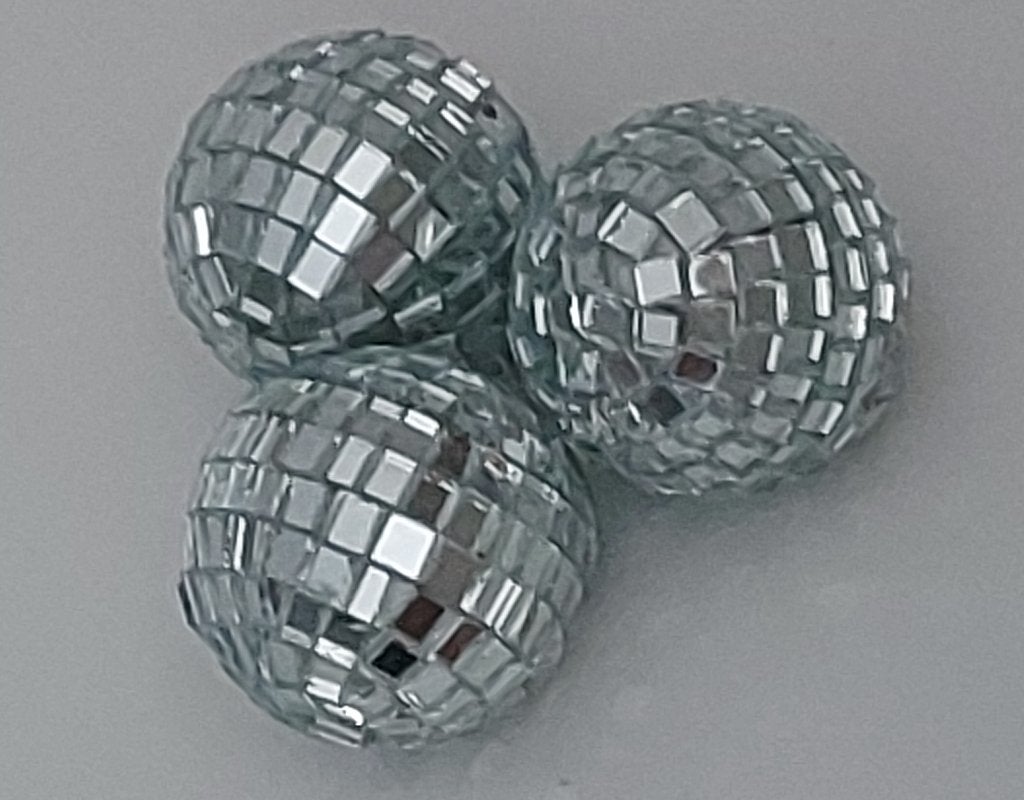 Disco Kerstballen Zilver -12 st, Ophalen, Zo goed als nieuw