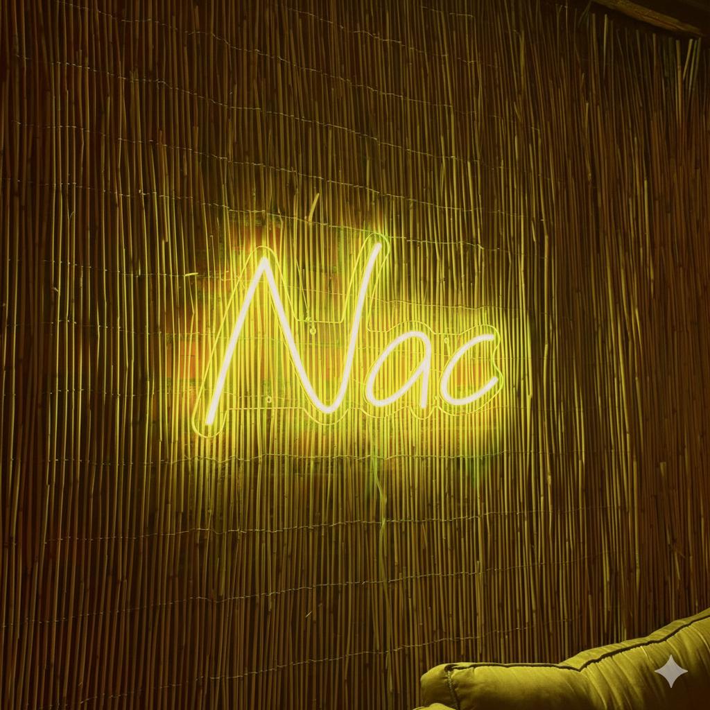 Nac Breda Neon LED Bord van Hoge Kwaliteit - 60cm x 33cm, Huis en Inrichting, Ophalen of Verzenden, Zo goed als nieuw