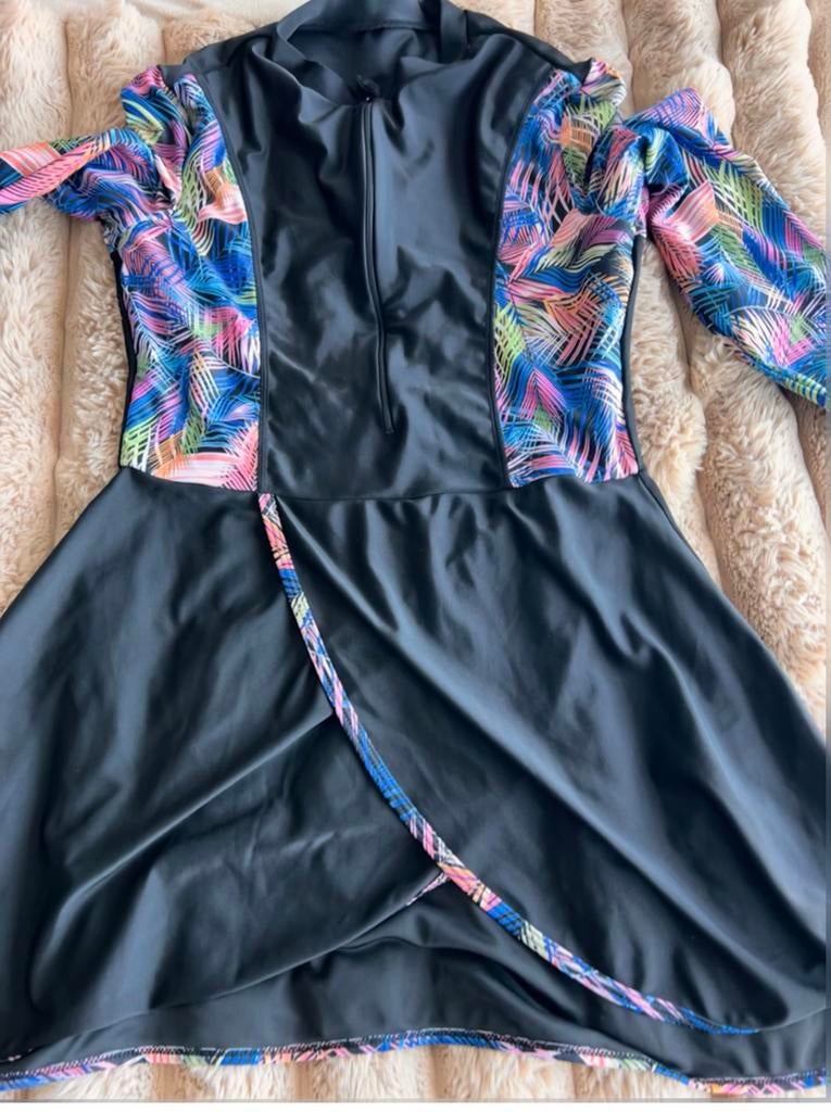 Nieuwe burkini zwempak zwemset leeftijd maat S, Ophalen of Verzenden, Zo goed als nieuw