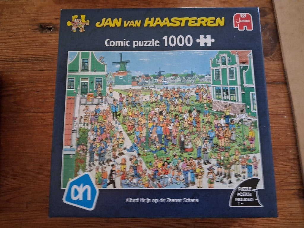 Puzzel van Haasteren, Ophalen of Verzenden, 500 t/m 1500 stukjes, Gebruikt, Legpuzzel