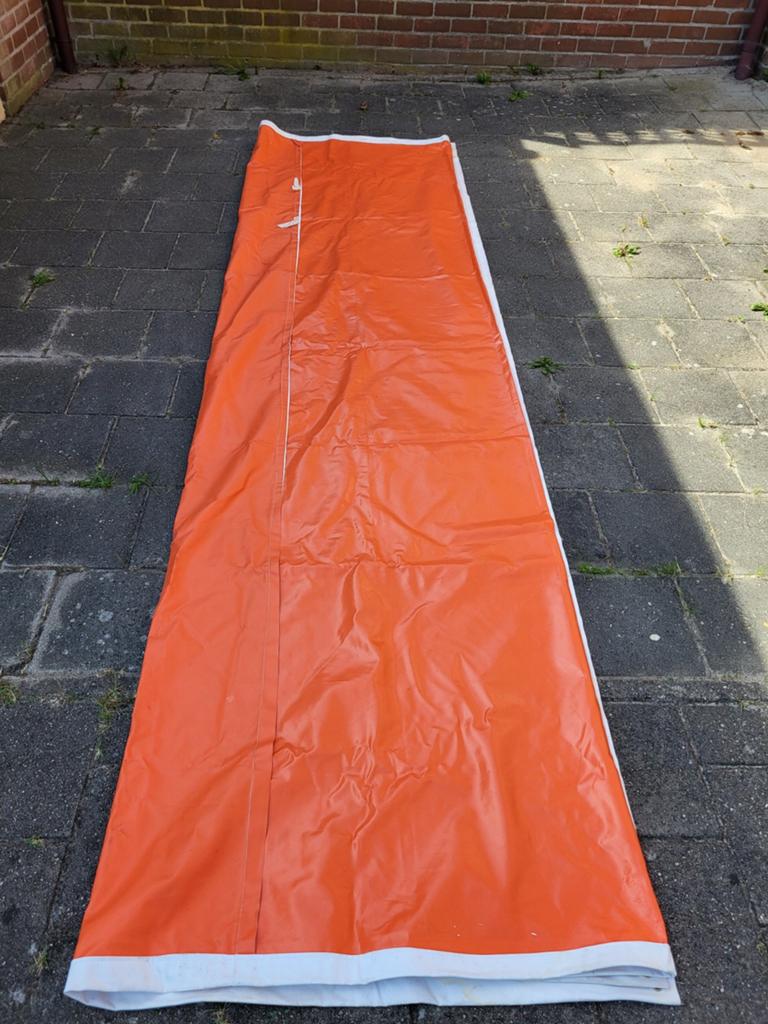 Zwaar zeil voor te klussen 380x360cm, Ophalen, Gebruikt, 15 m² of meer, Zeil