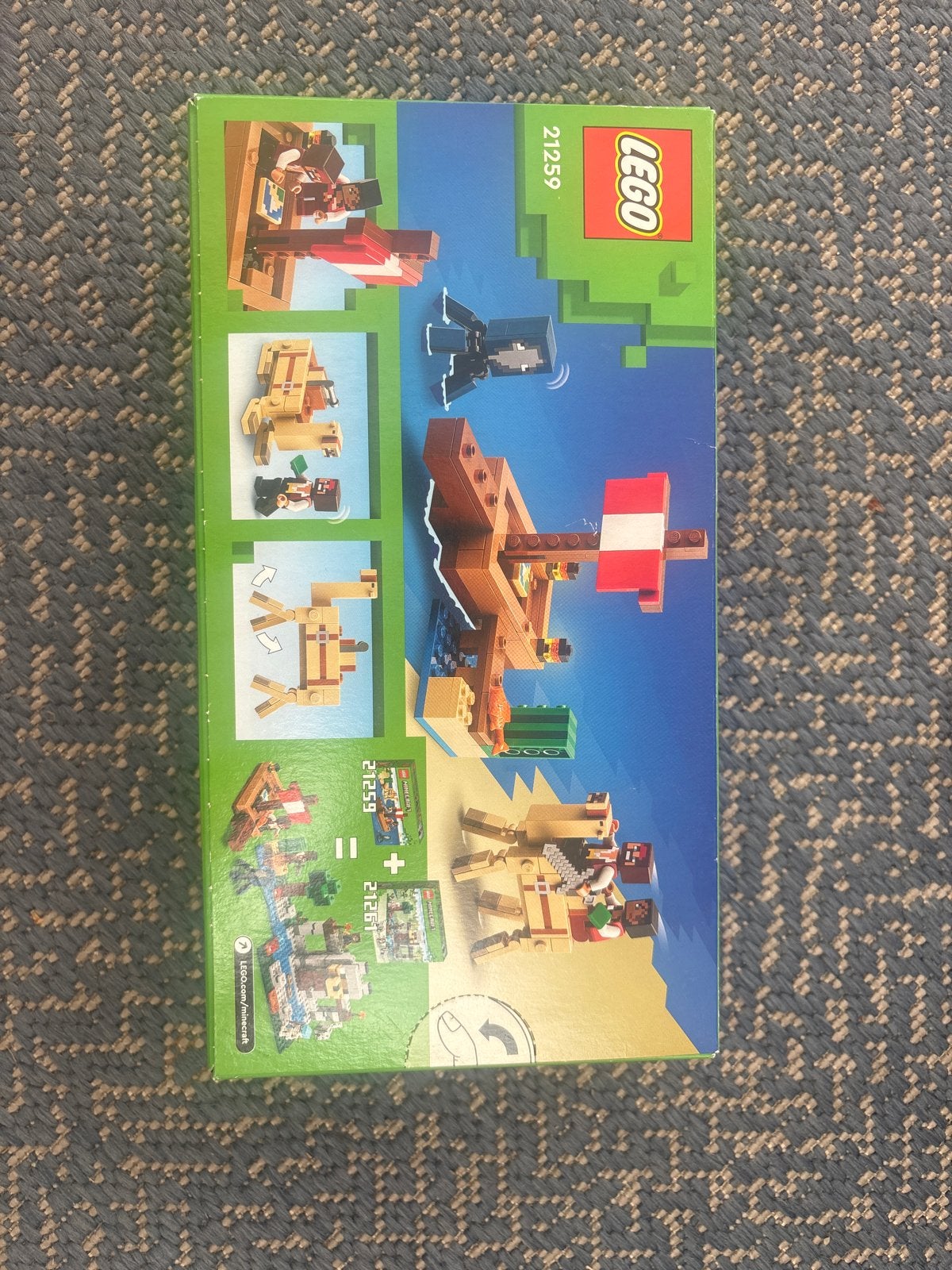 Nieuw ongeopend LEGO Minecraft 21259 Piratenschip, Ophalen of Verzenden, Nieuw, Overige merken