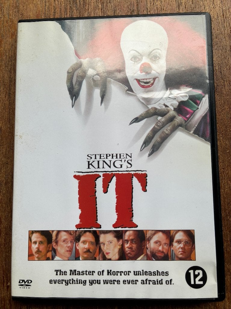 It DVD (Stephen King) Horror DVD, Vanaf 16 jaar, Ophalen of Verzenden, Zo goed als nieuw, Monsters