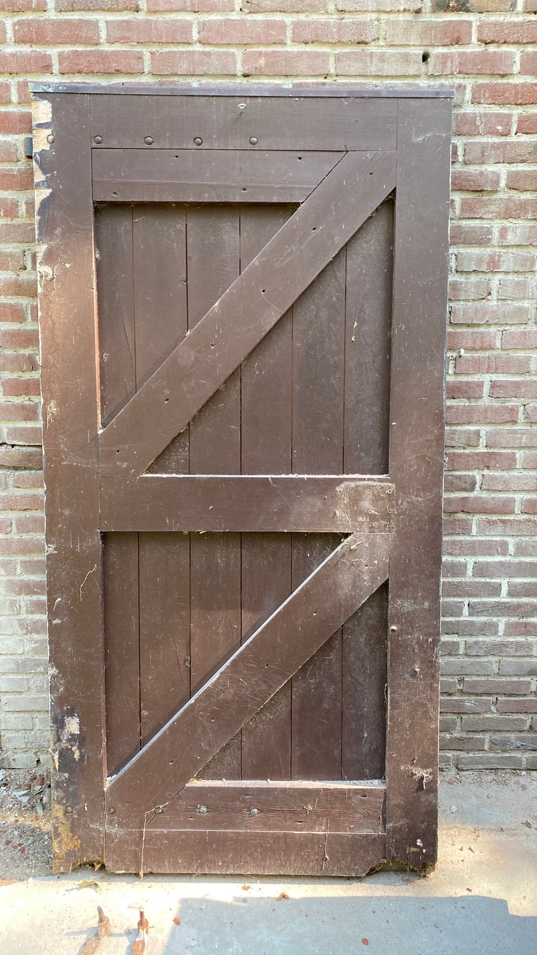 Staldeur schuurdeur deur boerendeur landelijk, Ophalen, Gebruikt, Minder dan 80 cm, Minder dan 200 cm