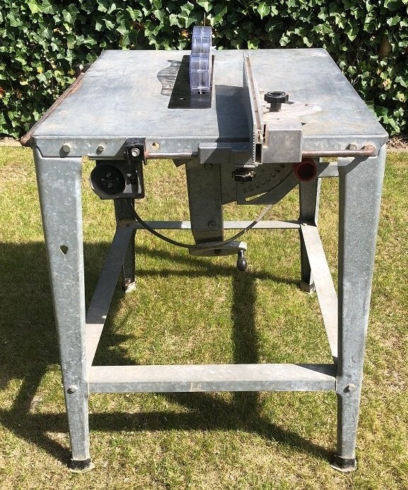 houtzaagmachine, Doe-het-zelf en Verbouw, Gereedschap | Zaagmachines, Ophalen, Gebruikt, Cirkelzaag, 70 mm of meer