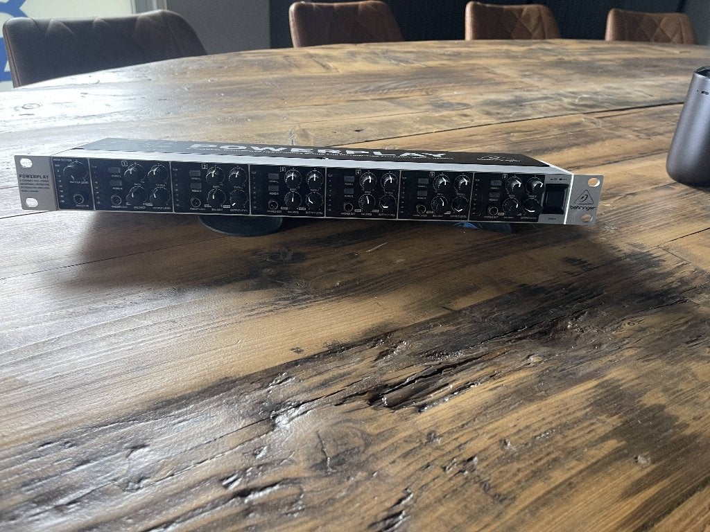Top Deal Behringer Powerplay HA6000 hoofdtelefoon versterker, Ophalen of Verzenden, Zo goed als nieuw, Audio
