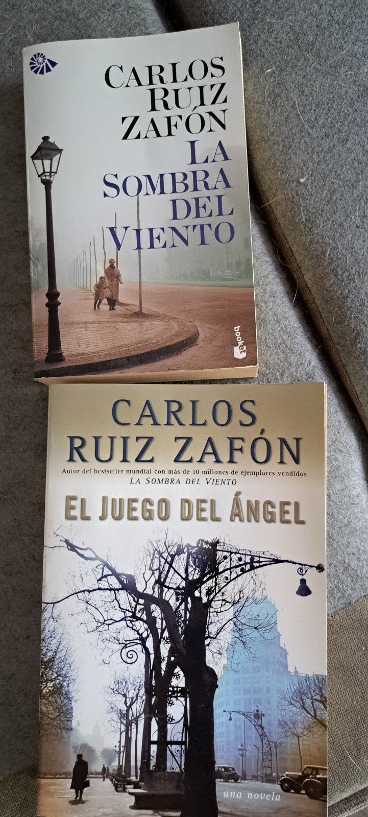 Spaanse boeken Carlos Ruiz Zafon, Ophalen, Zo goed als nieuw, Carlos Ruiz Zafón, Europa overig