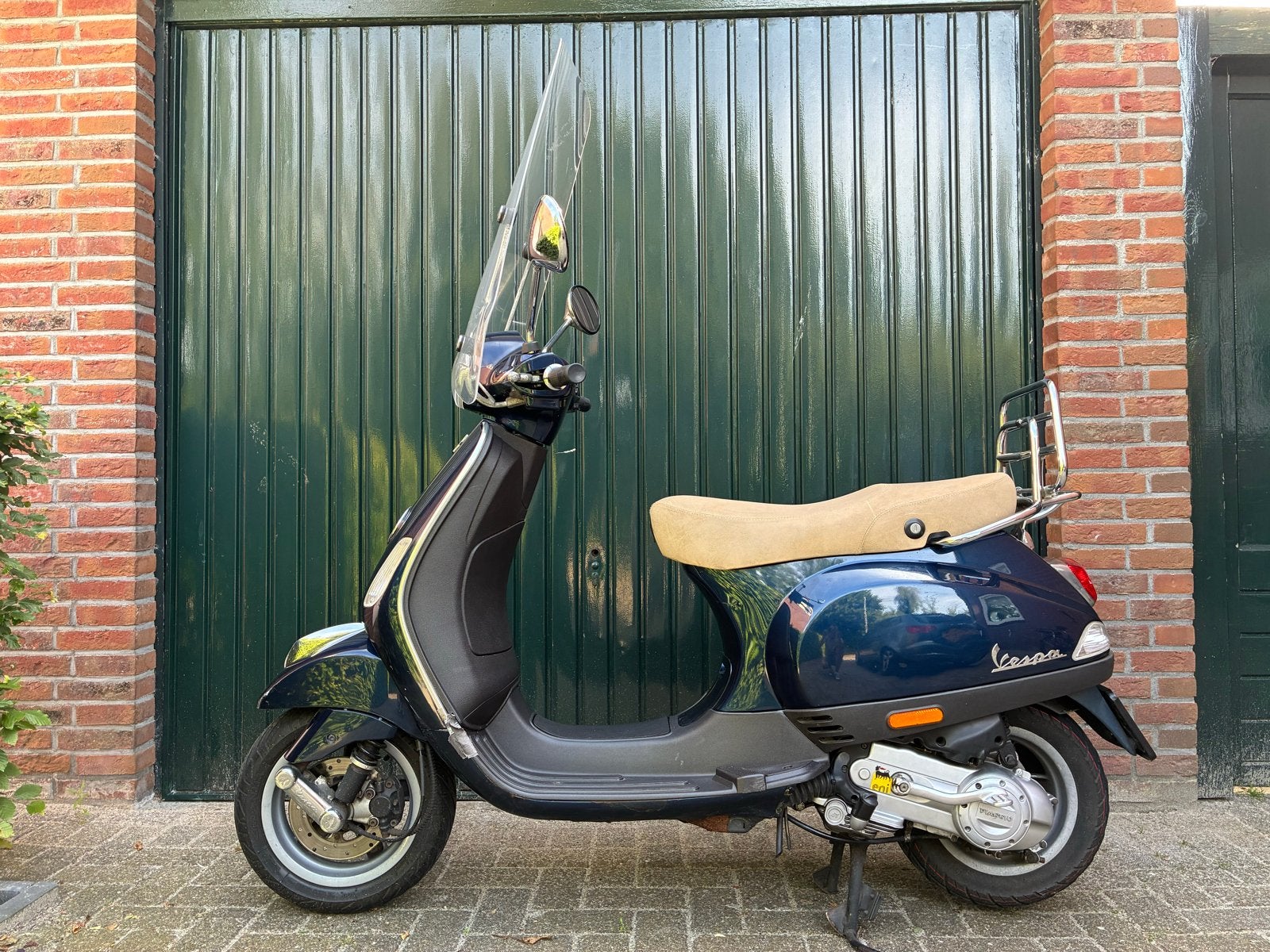 Koopje! Vespa LX50 geel kenteken 4t, Ophalen, Gebruikt, Overige modellen, Maximaal 45 km/u