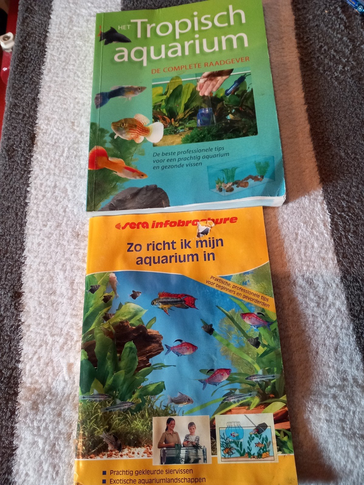 Aquarium boekje, Dieren en Toebehoren, Ophalen, Gebruikt, Leeg aquarium