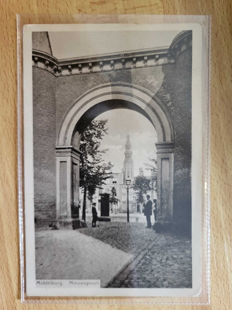 ansicht MIDDELBURG nieuwepoort, Ophalen of Verzenden, Voor 1920, Zeeland
