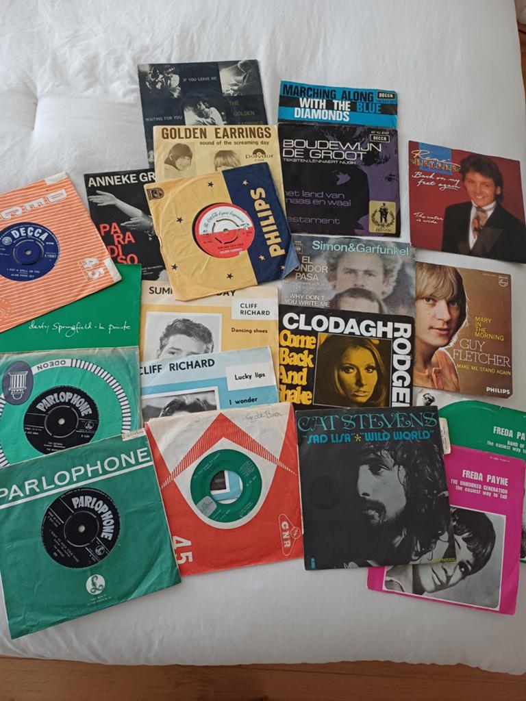 Single's, bieden, Ophalen, Gebruikt, Overige formaten, Disco