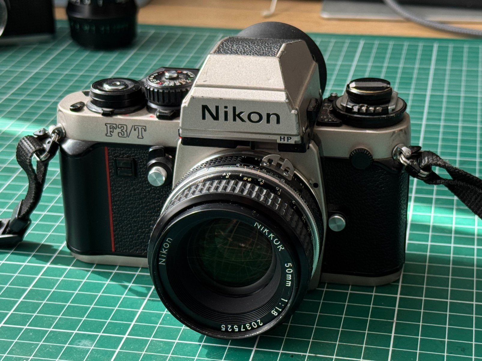 Nikon F3/T, Audio, Tv en Foto, Fotocamera's Analoog, Ophalen of Verzenden, Zo goed als nieuw, Spiegelreflex, Nikon